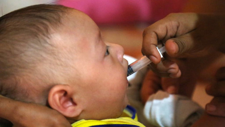 Cerca de 750,000 niños de entre uno y cinco años recibirán la vacuna contra la polio
