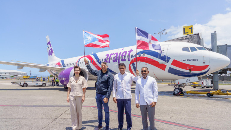 Arajet inicia sus vuelos entre Santo Domingo y San Juan